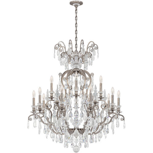 Rivendell 15 Light Crystal Chandelier 38"
