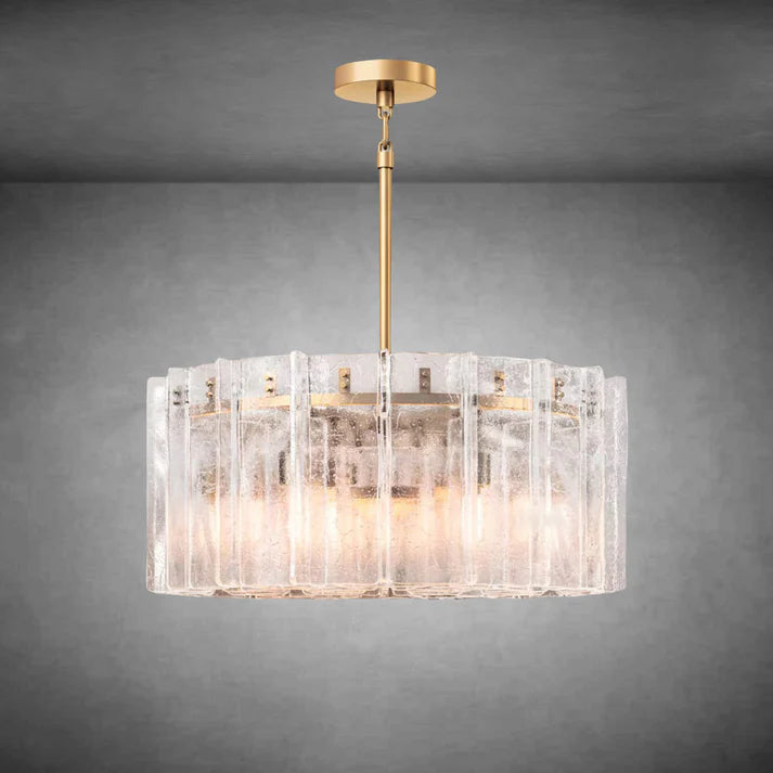 Lattice Round Chandelier