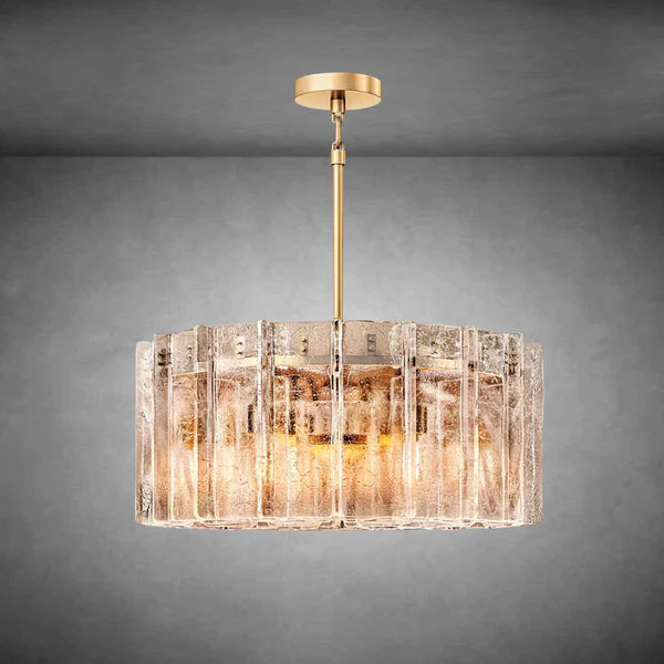 Lattice Round Chandelier