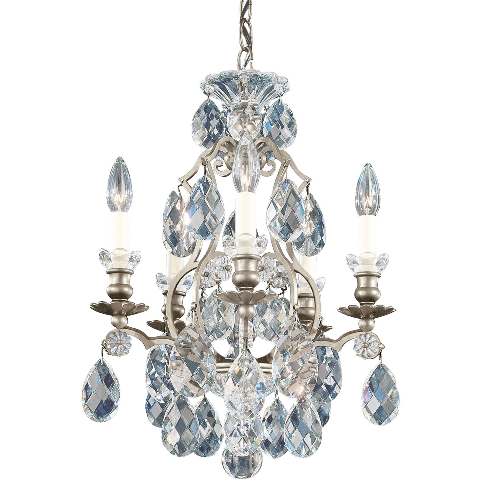 Renaissance Crystal Chandelier 14"