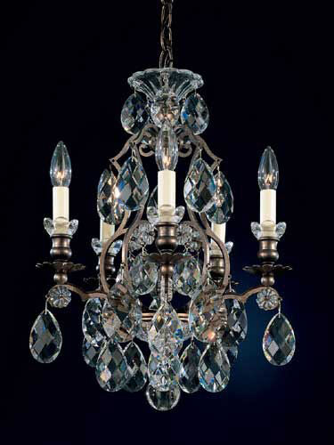 Renaissance Crystal Chandelier 14"