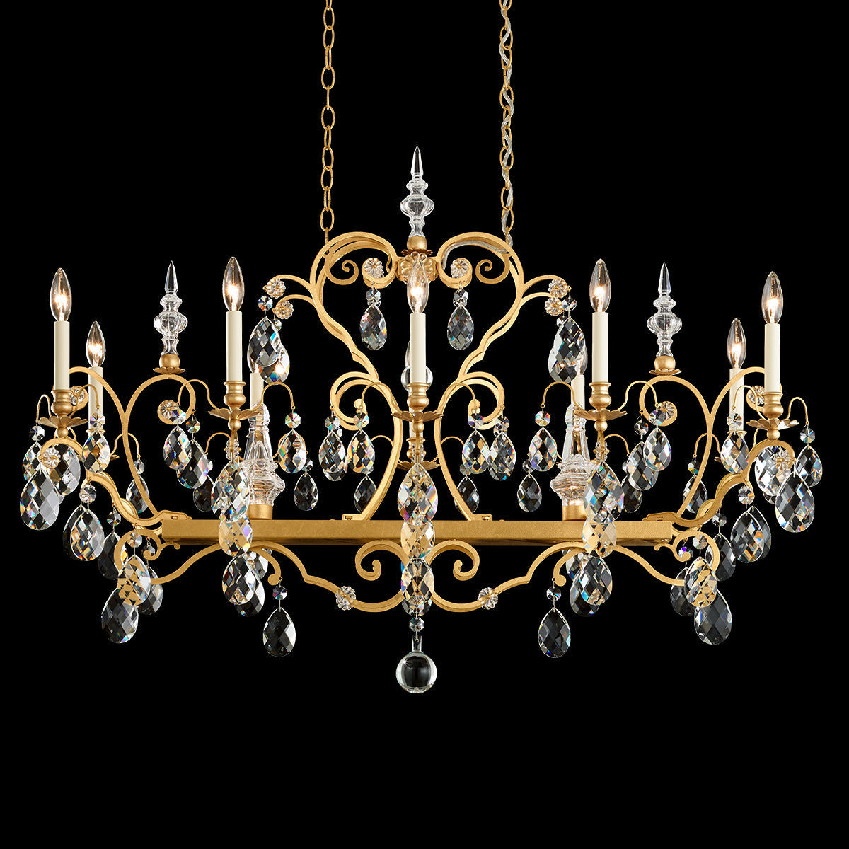 Lustre en cristal Renaissance 46"
