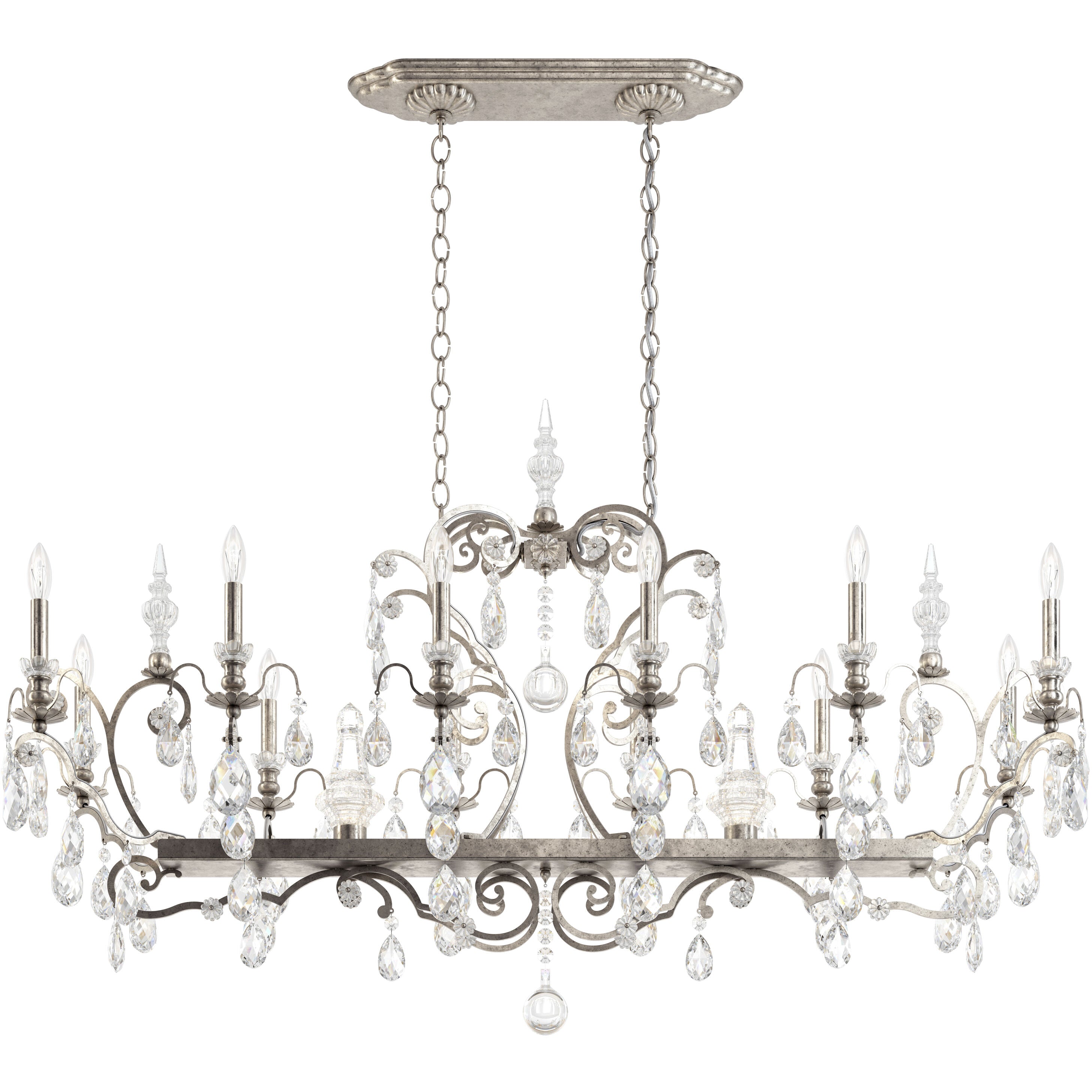Lustre en cristal Renaissance 56"
