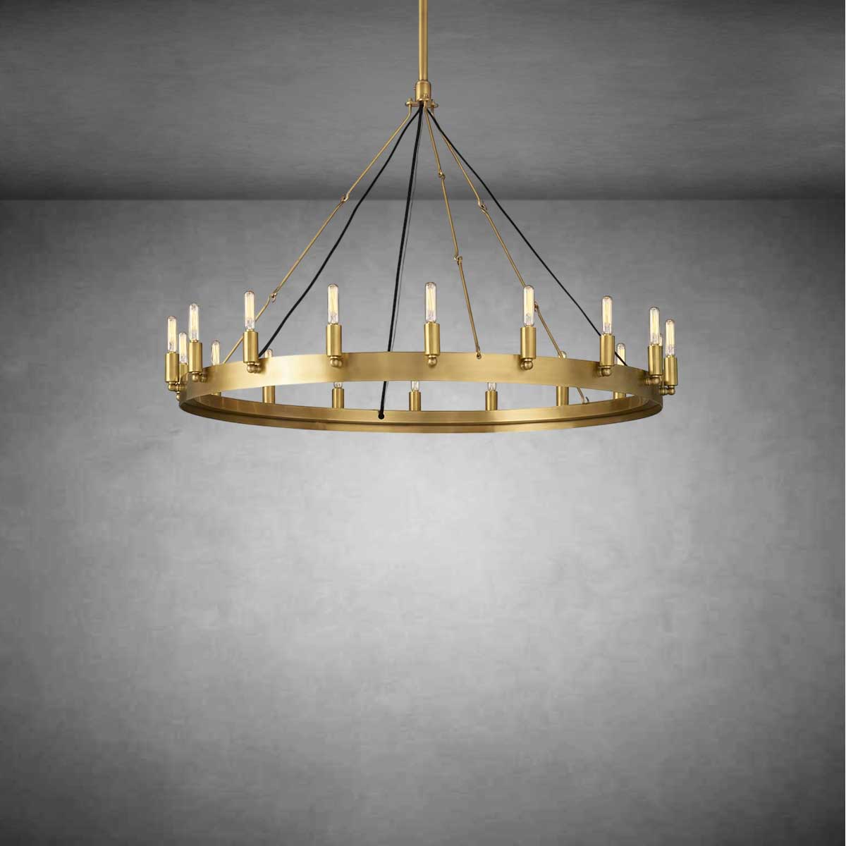 Coviro Round Outdoor Chandelier