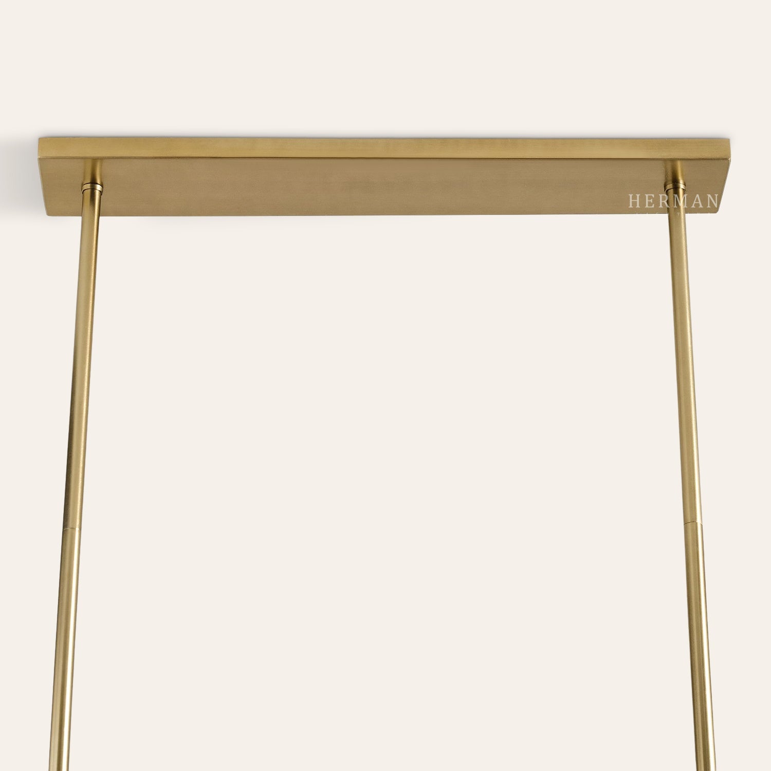 Solene Alabaster Linear Chandelier 45"