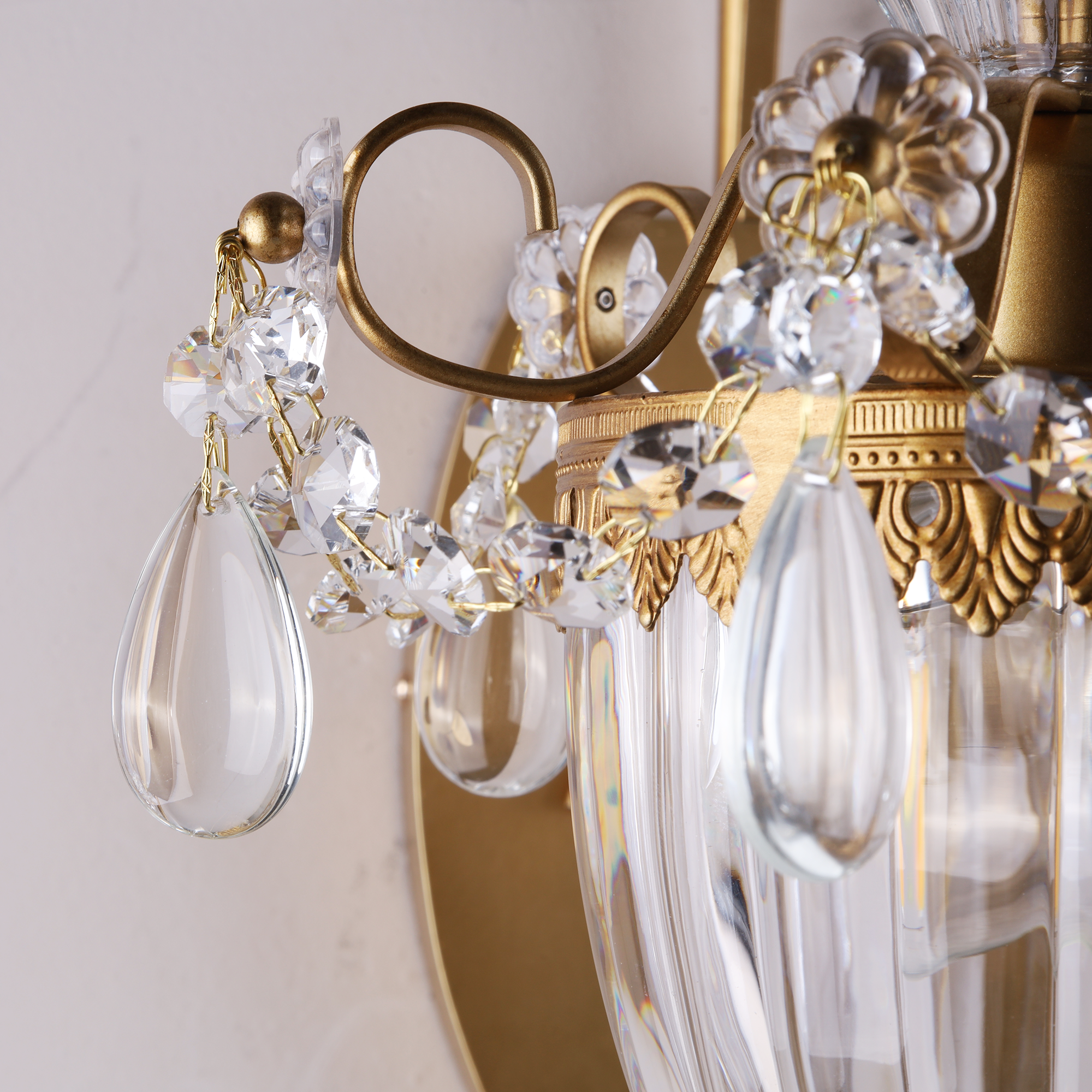 Victorian Crystal Lamp