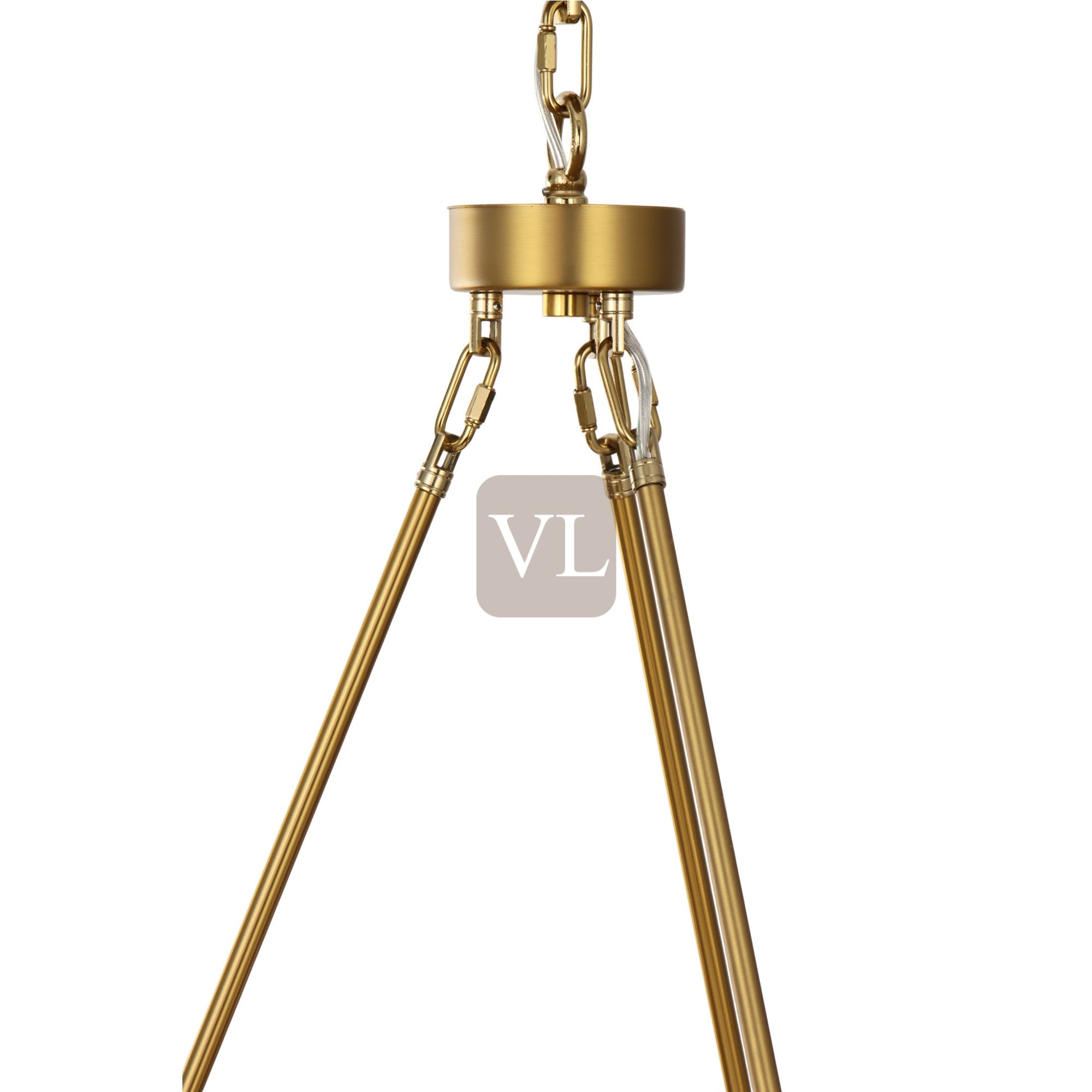 K9 Crystal Cup Chandelier