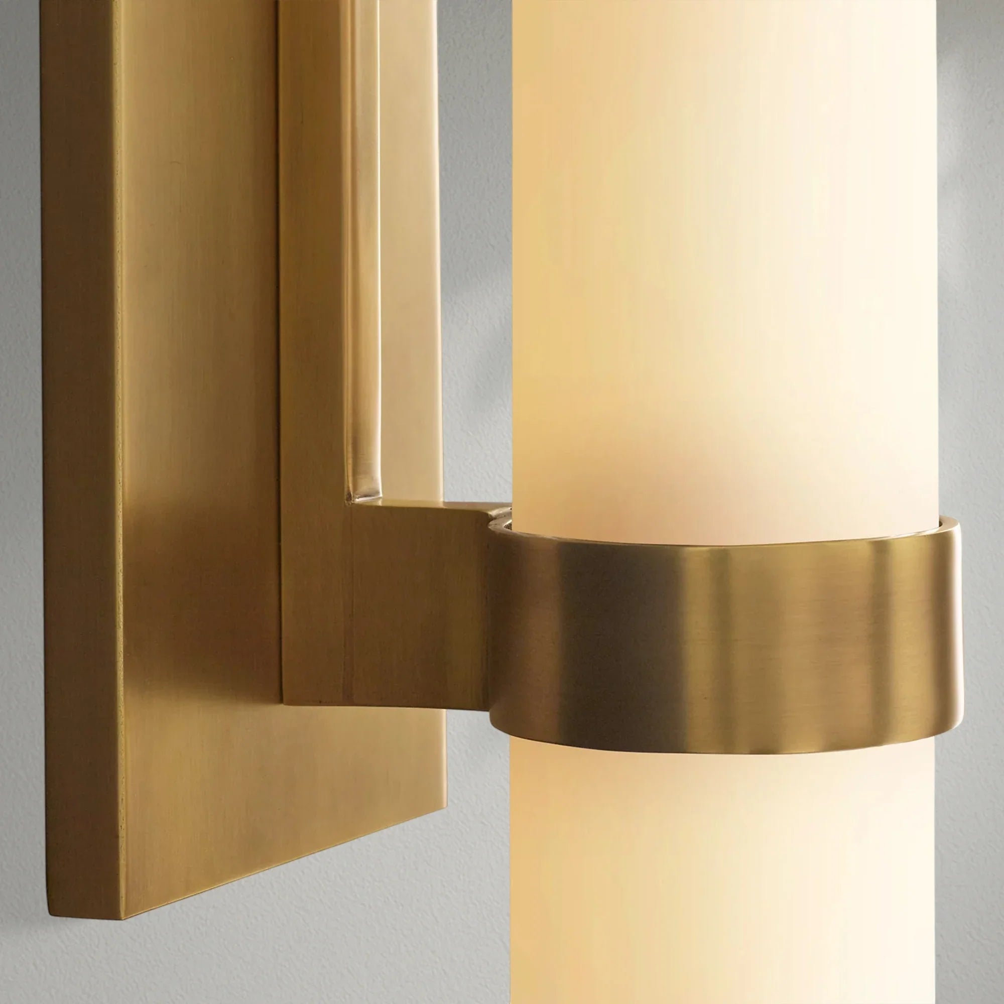 Savelle Milk Glass Sconce