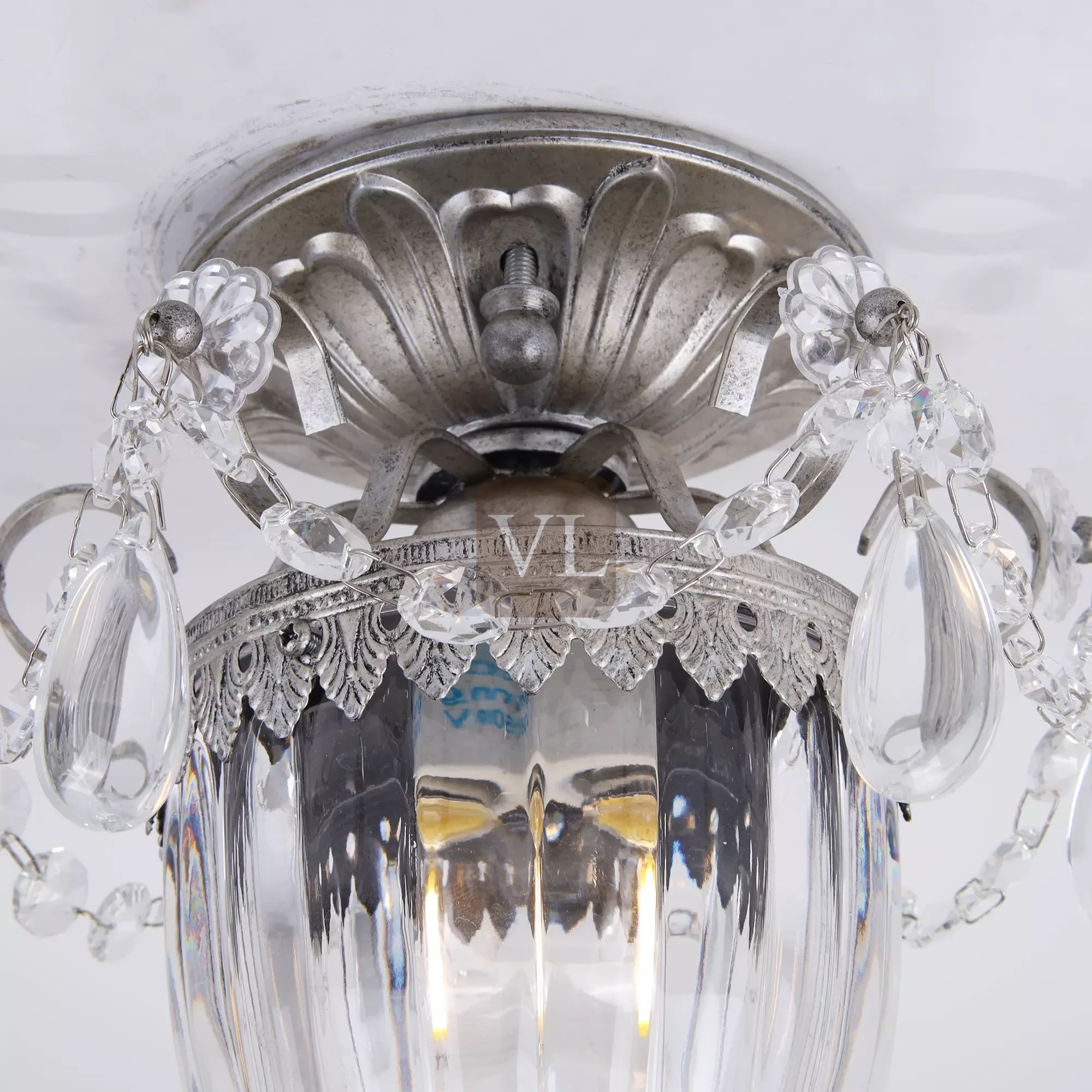 Victorian Crystal Lamp
