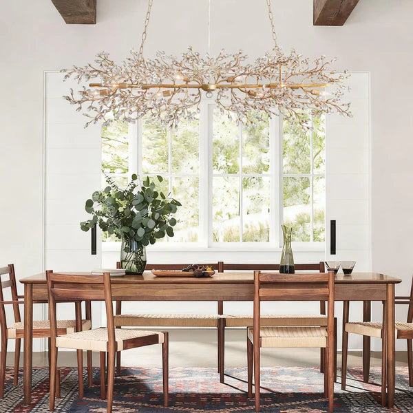 Fiore Linear Chandelier 43"51"68"