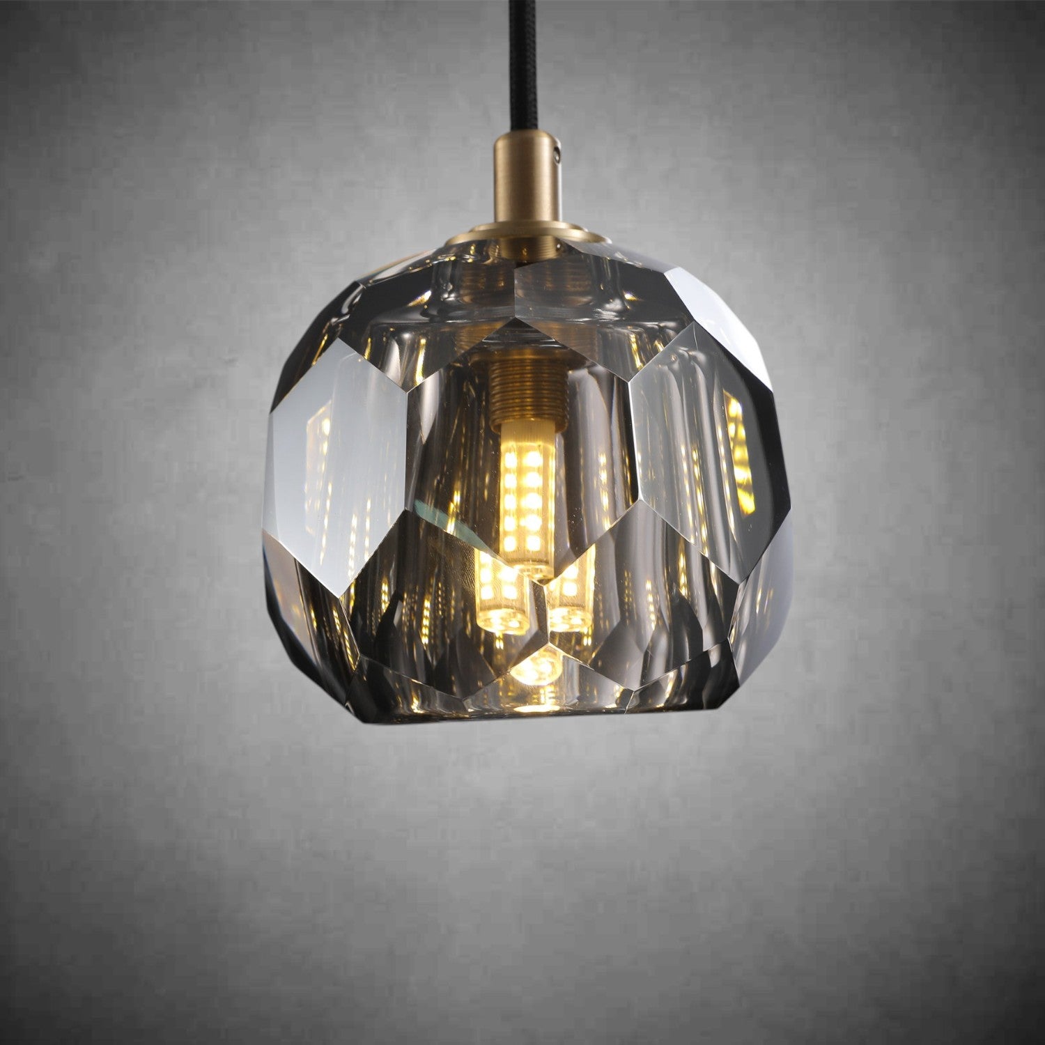 Bolura De Cristal Glass Cord Pendant