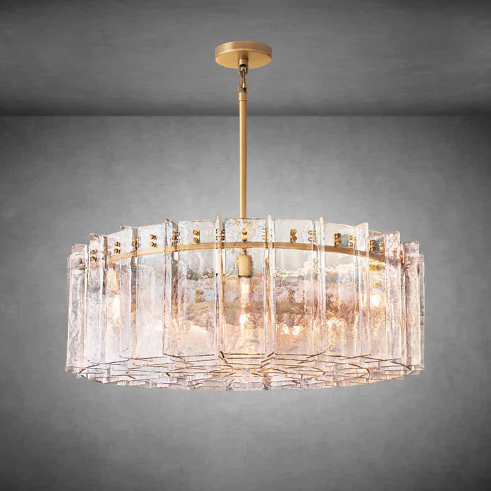 Lattice Round Chandelier