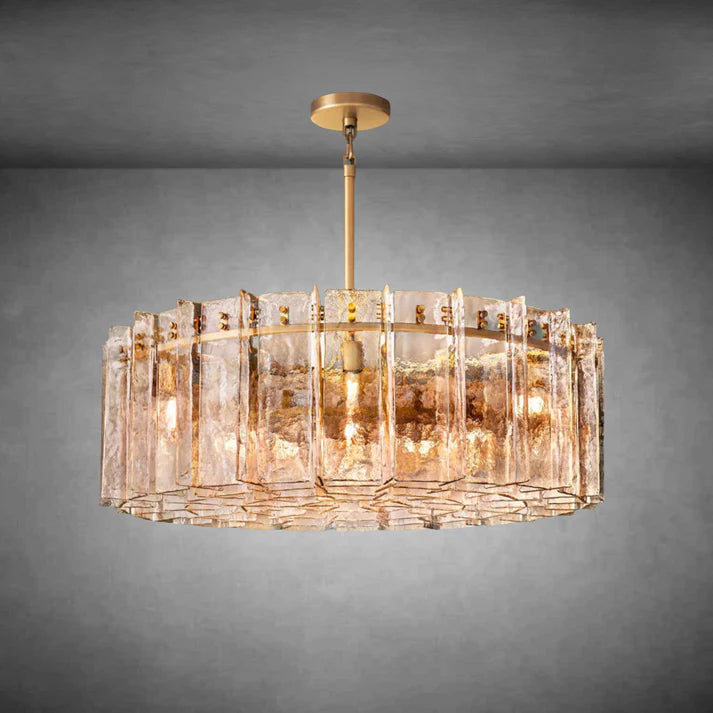 Lattice Round Chandelier
