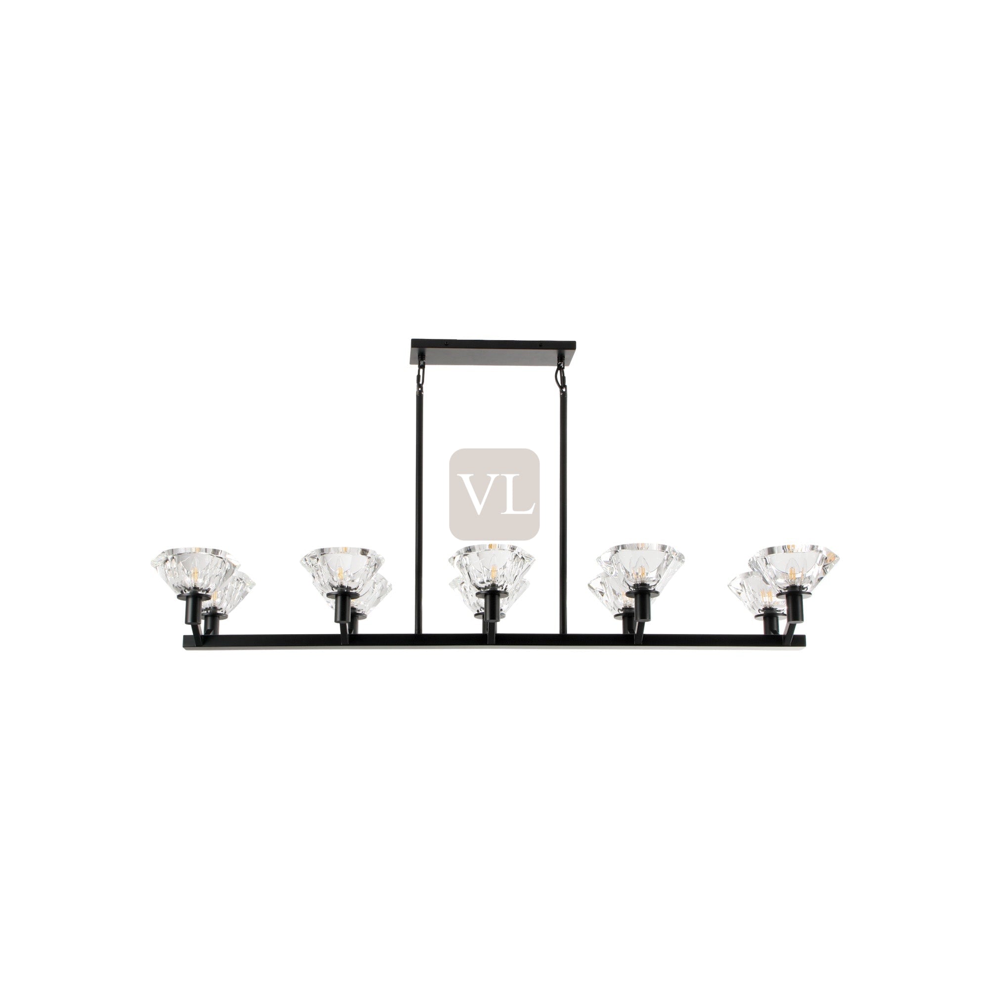 K9 Crystal Cup Dining Pendant