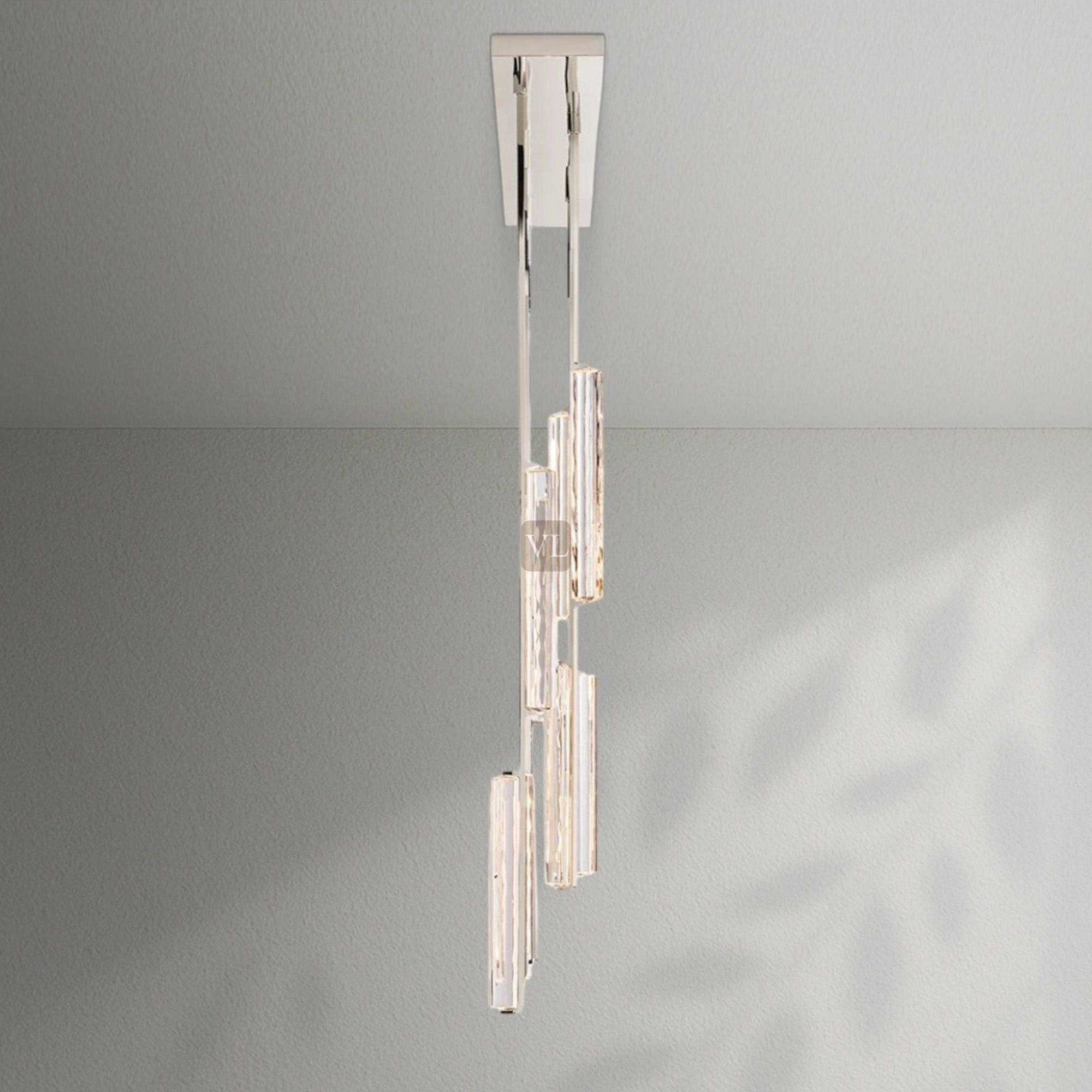 Auduban Crystal Linear Chandelier 54‘’
