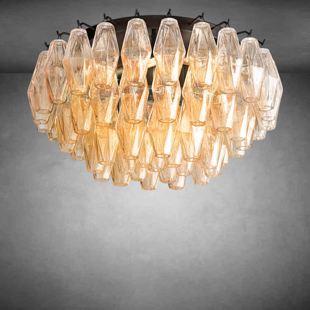 Chiarita Glass Flushmount