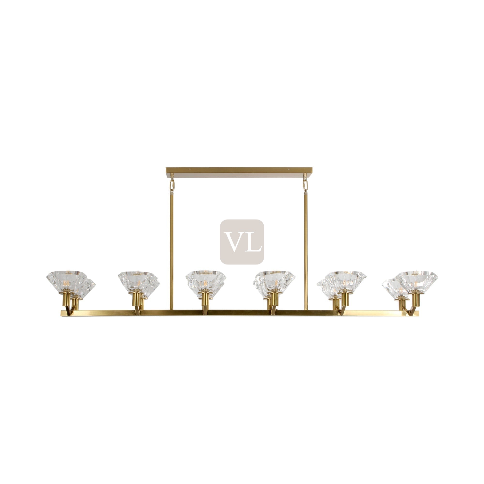 K9 Crystal Cup Dining Pendant