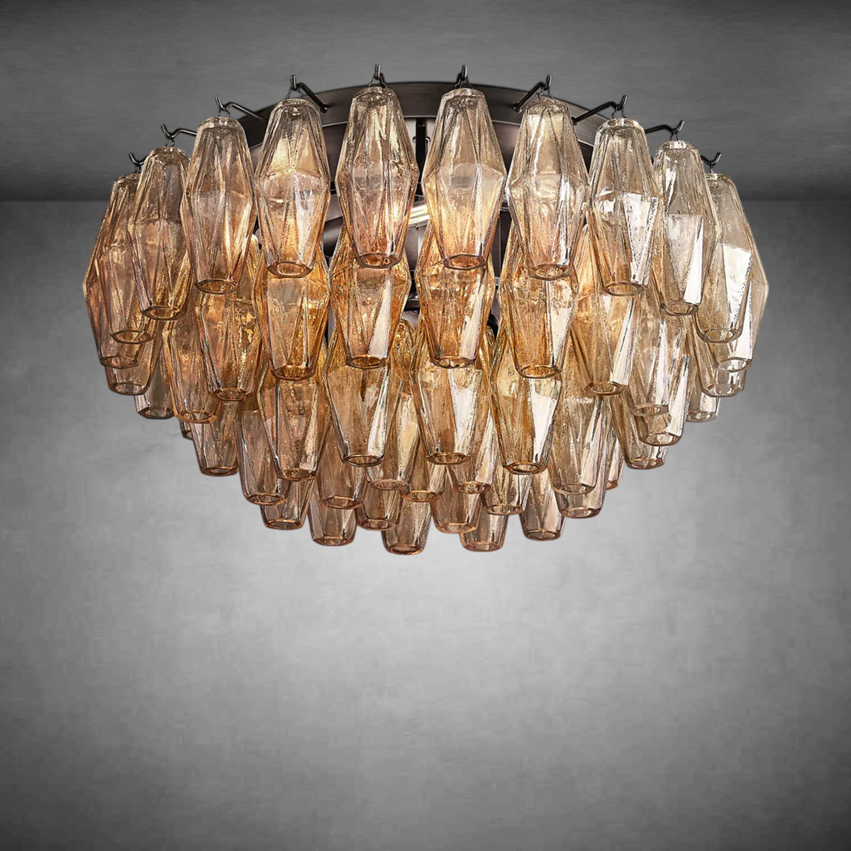 Chiarita Glass Flushmount