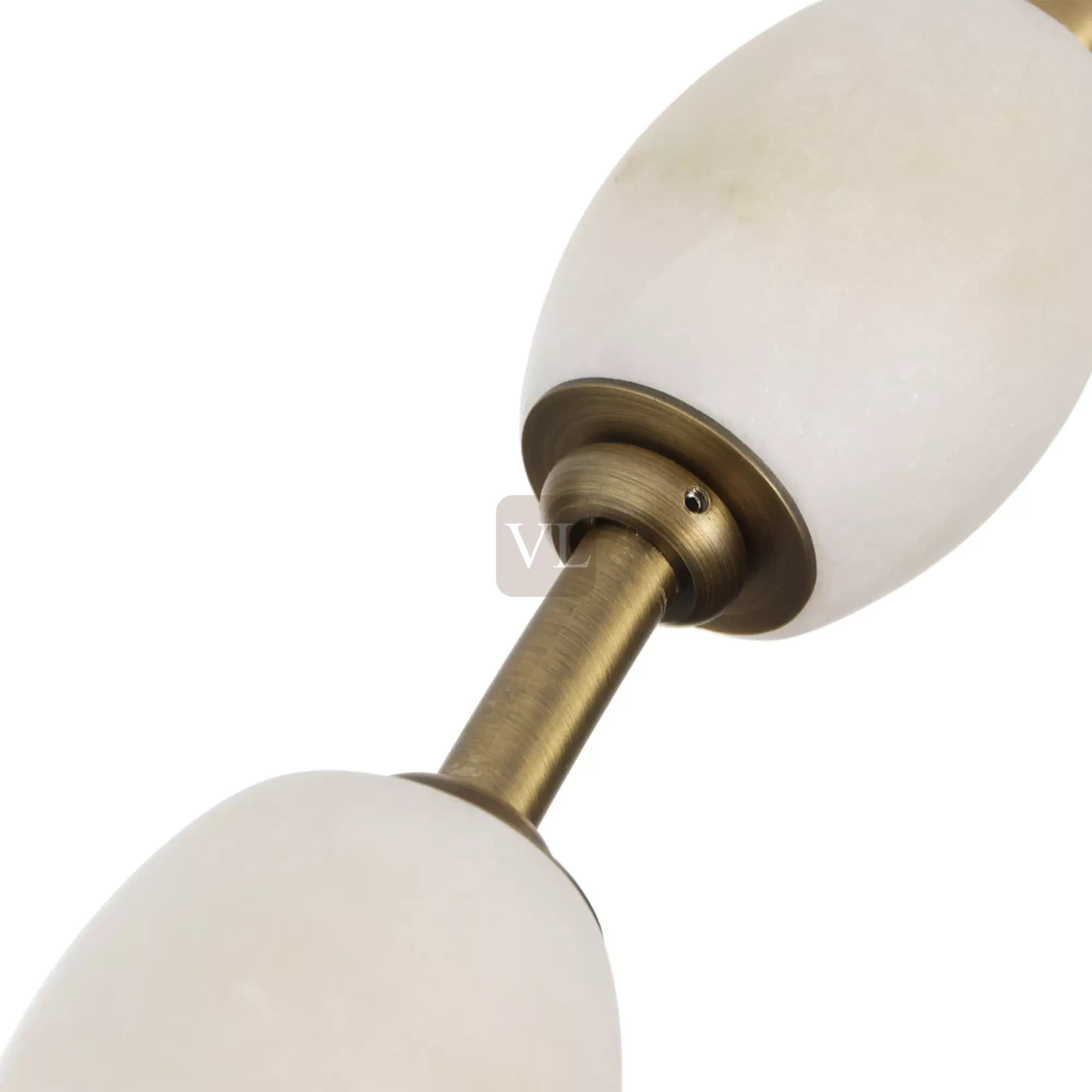 Alabaster Bead LED Pendant Light