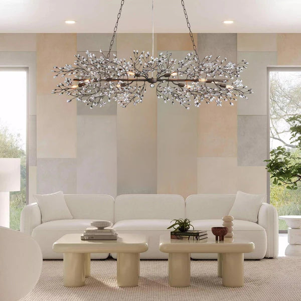 Fiore Linear Chandelier 43"51"68"