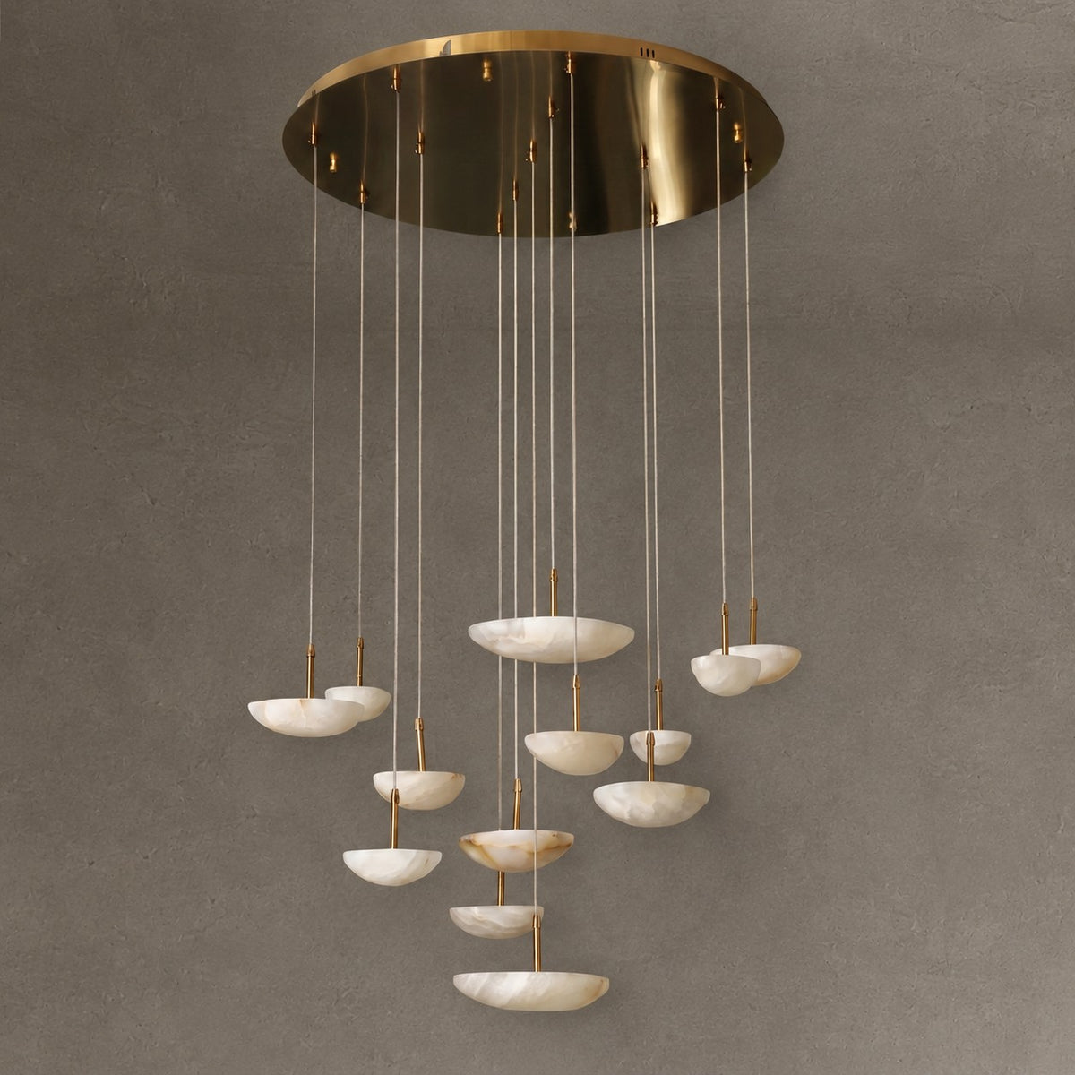 Ciottolo Modern Alabaster Pendant Light Fixtures