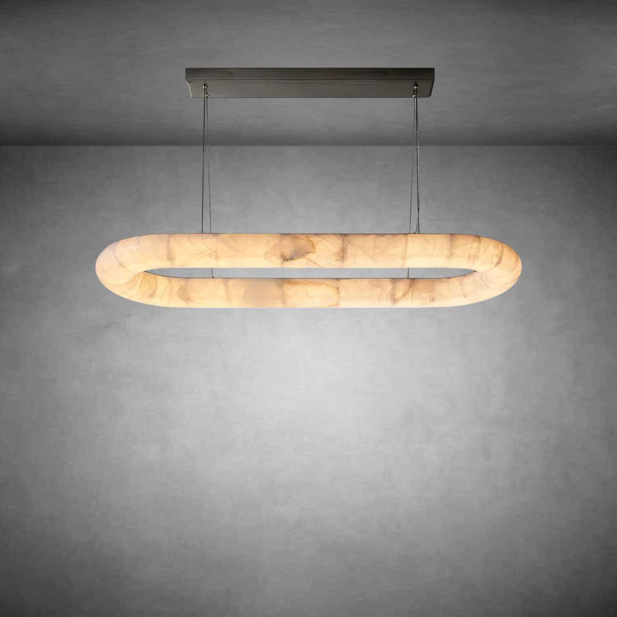 Gabriel Lisse Oval Chandelier