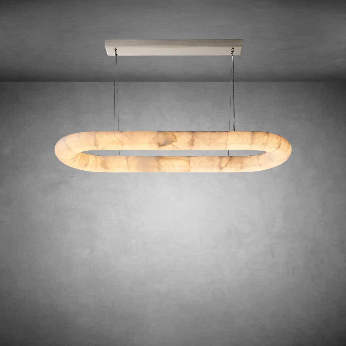 Gabriel Lisse Oval Chandelier