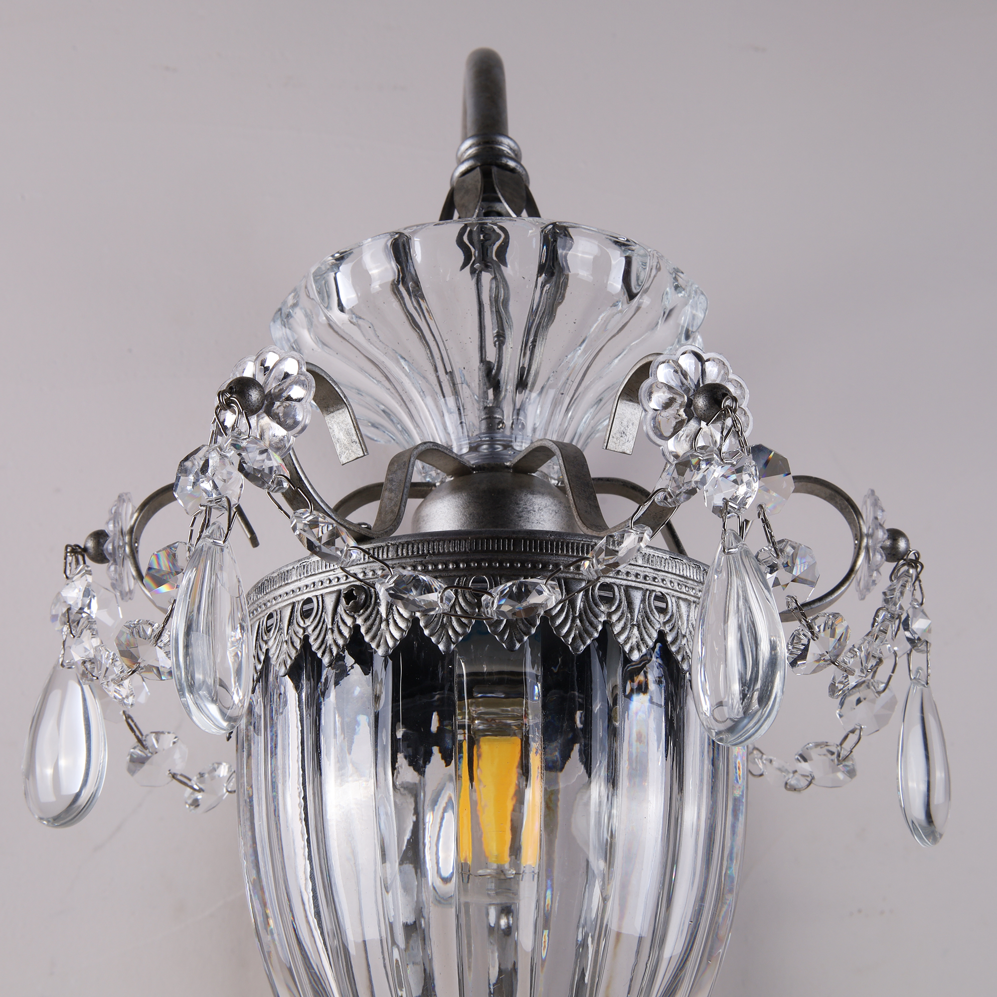 Victorian Crystal Lamp