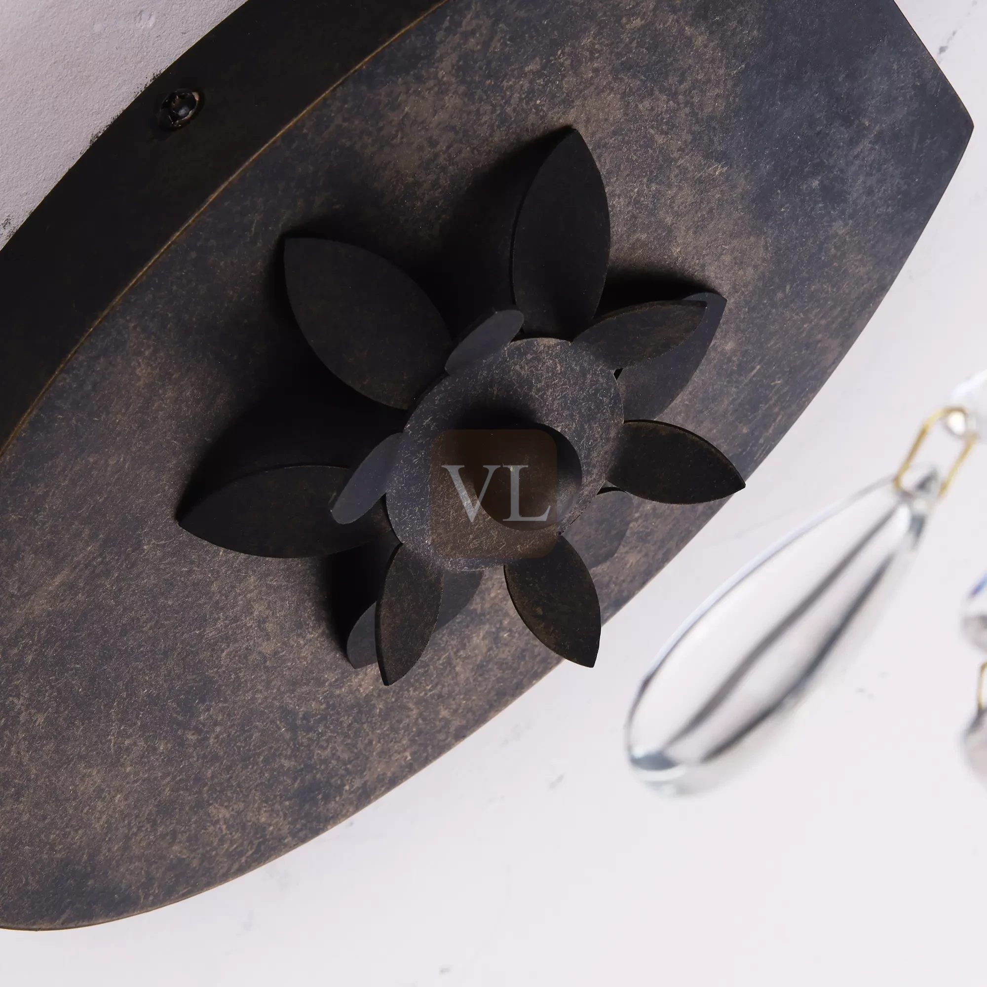 Victorian Crystal Lamp