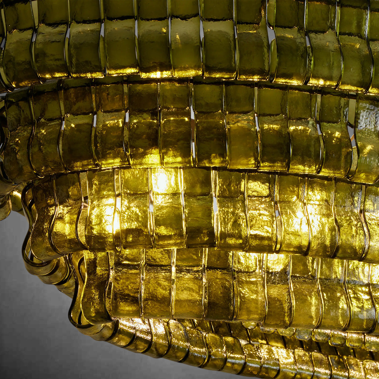 Ghiaccio Oval Chandelier