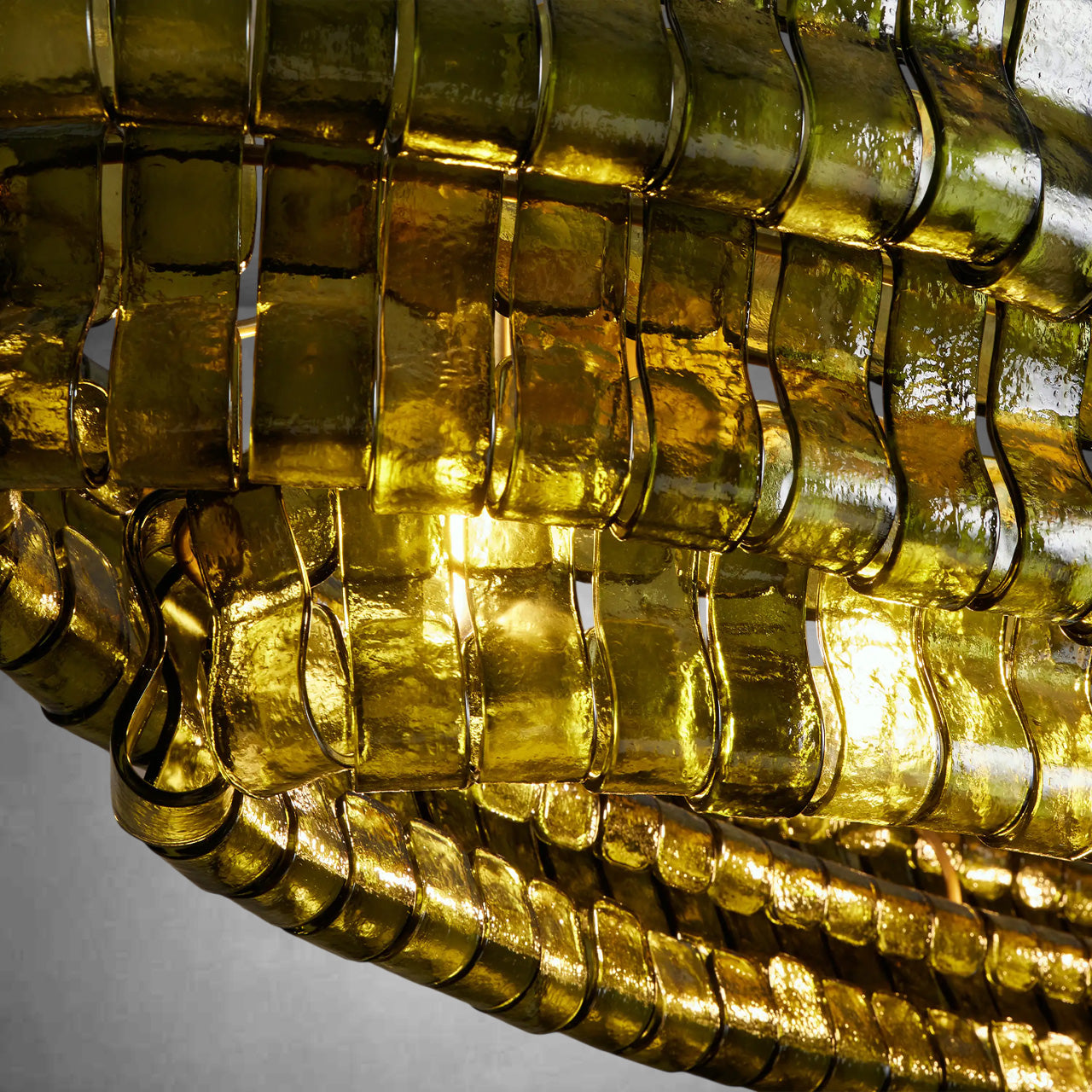 Ghiaccio Oval Chandelier