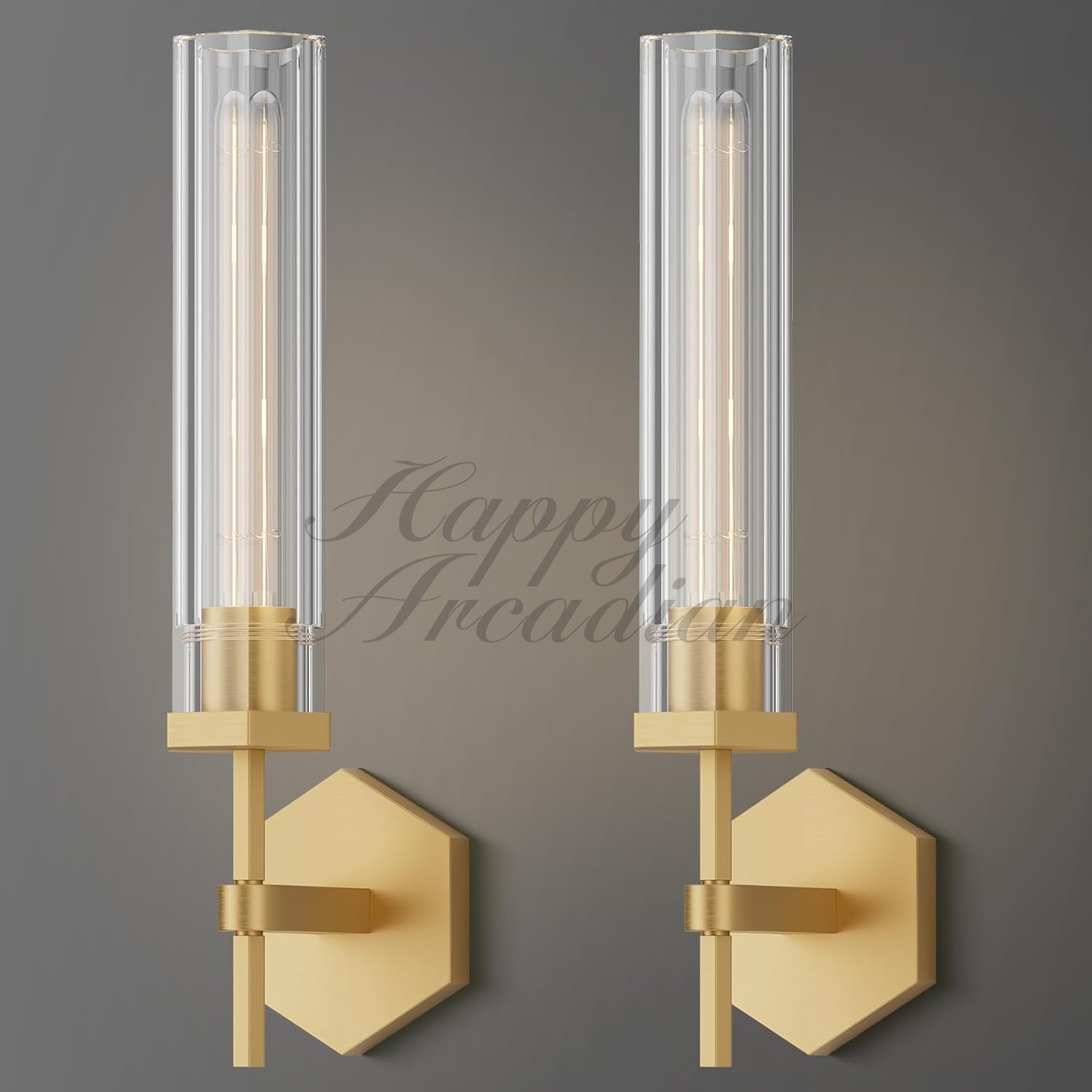 Lirael Hexagonal Grand Wall Sconce
