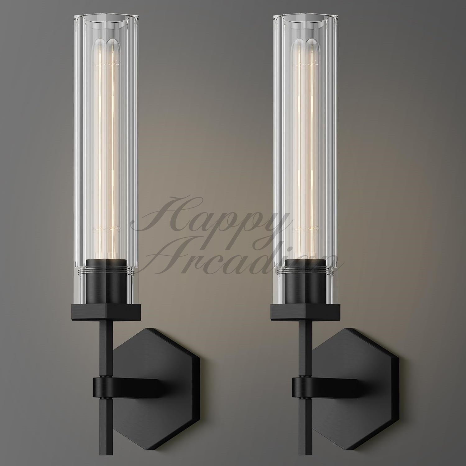 Lirael Hexagonal Grand Wall Sconce