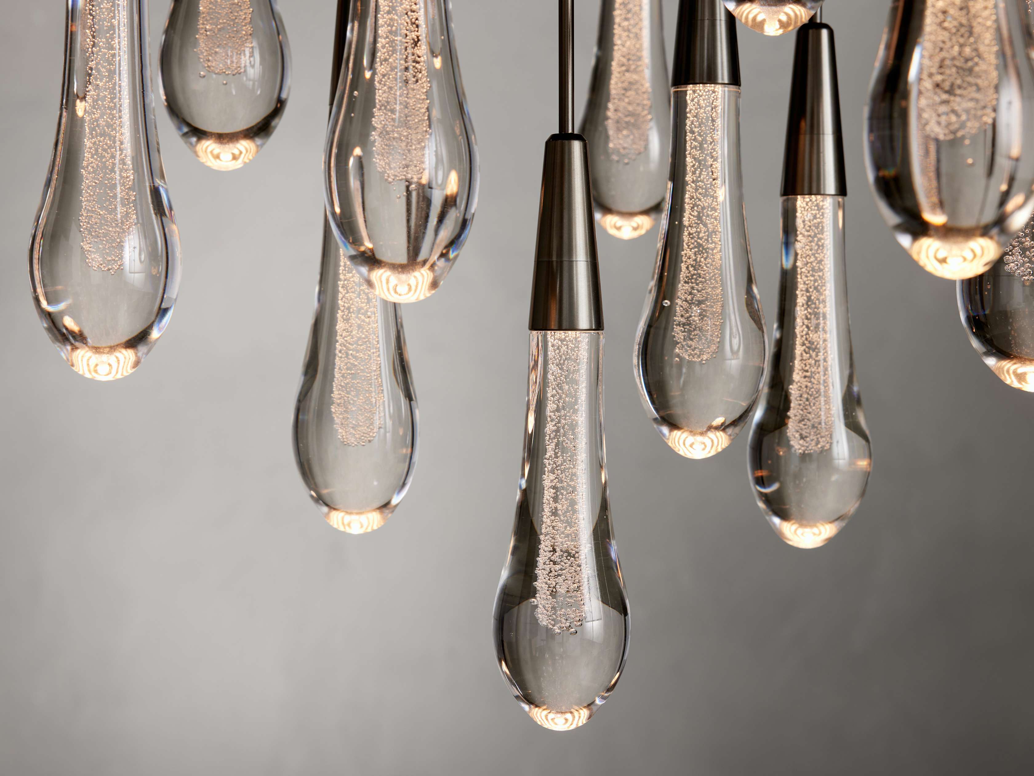 Soltaire Round Chandelier 17" 24" 36“ 58“