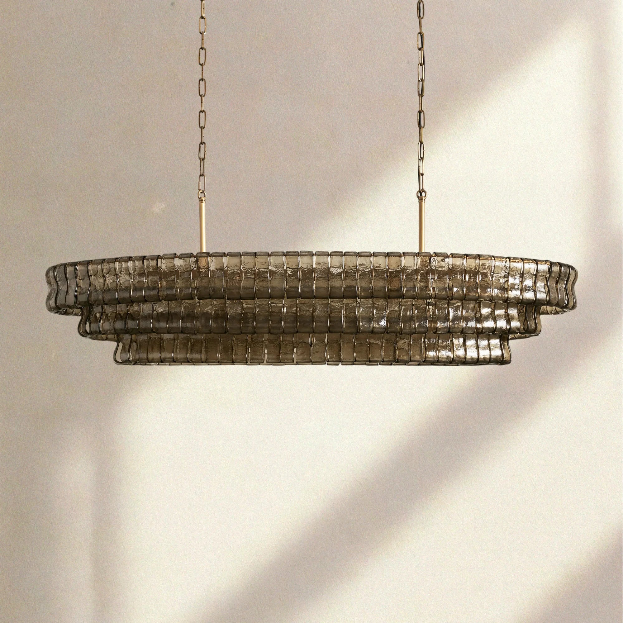 Ghiaccio Oval Chandelier