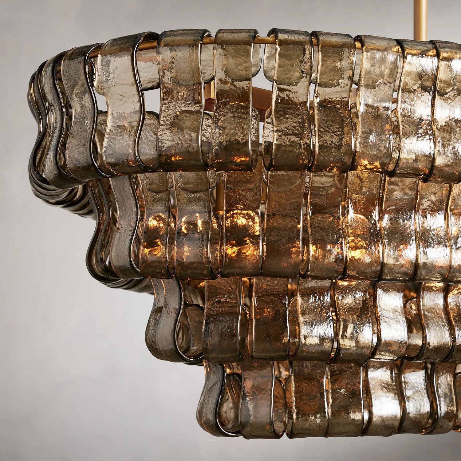 Ghiaccio Oval Chandelier