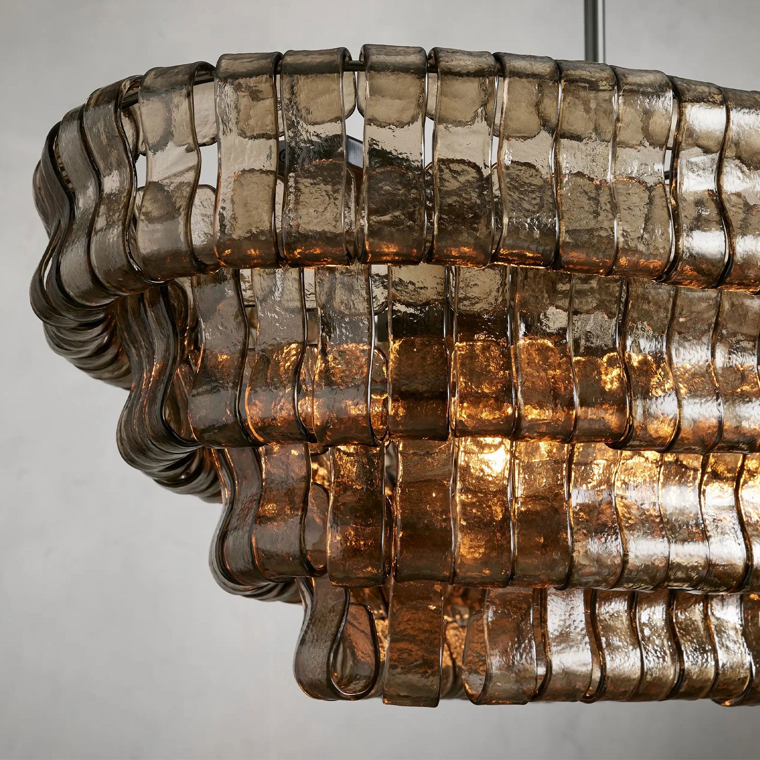 Ghiaccio Oval Chandelier