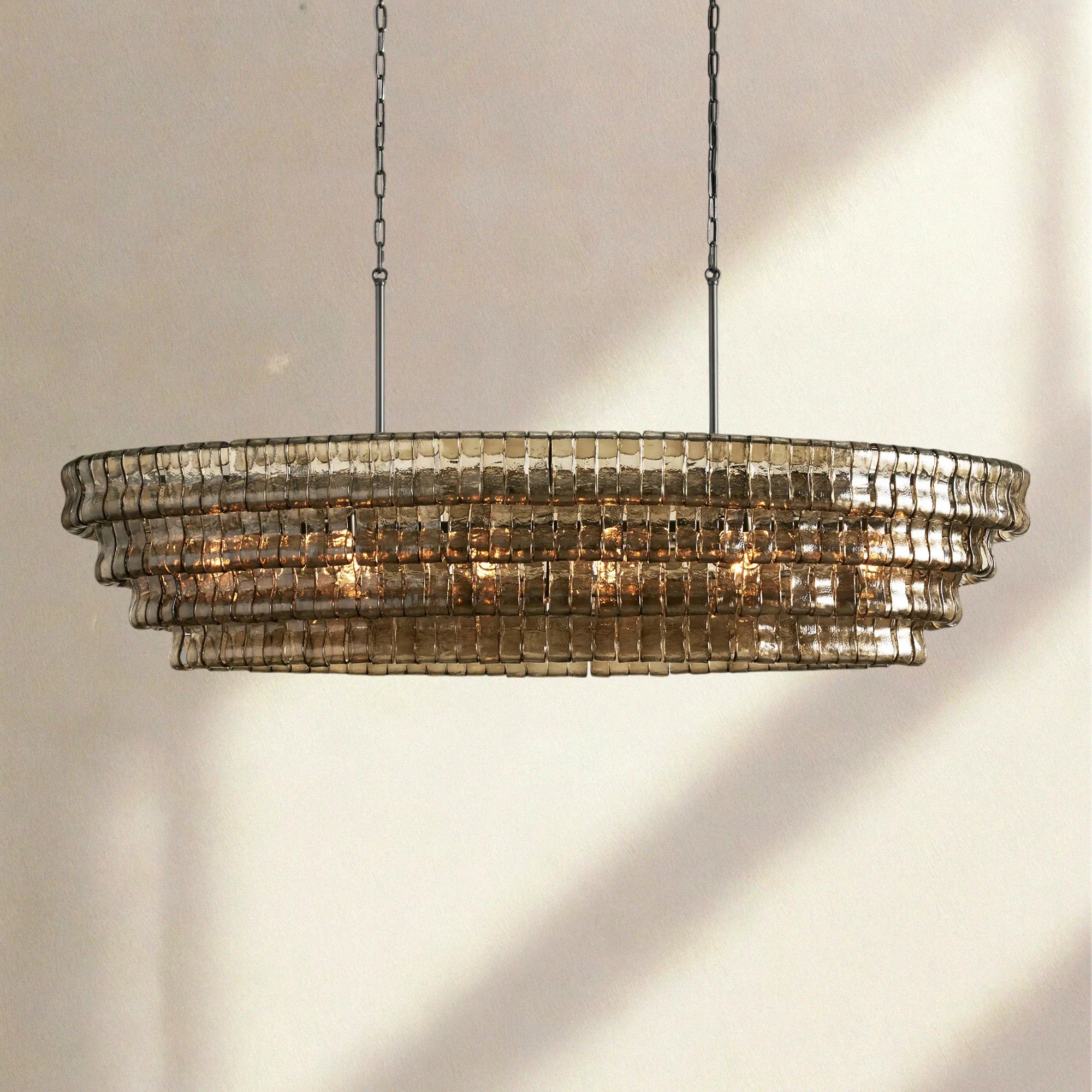 Ghiaccio Oval Chandelier
