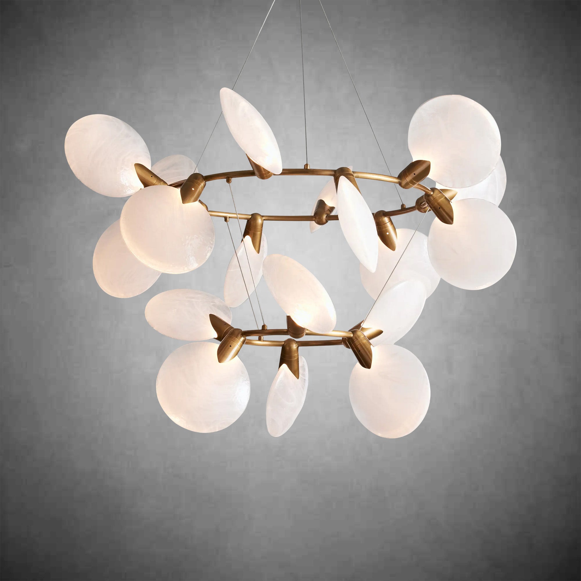 Lyla 2-Tier Round Chandelier