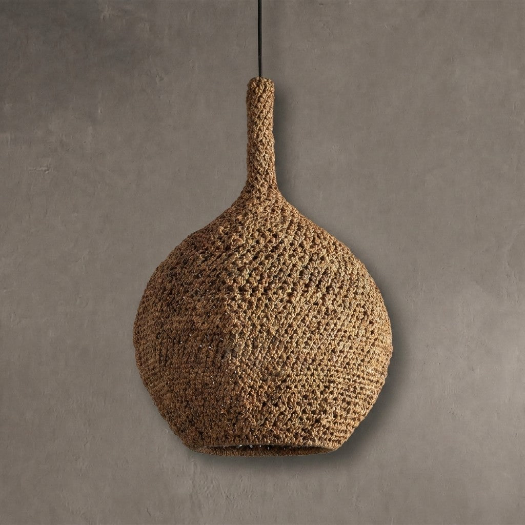 Canela Natural Rope 15" Pendant