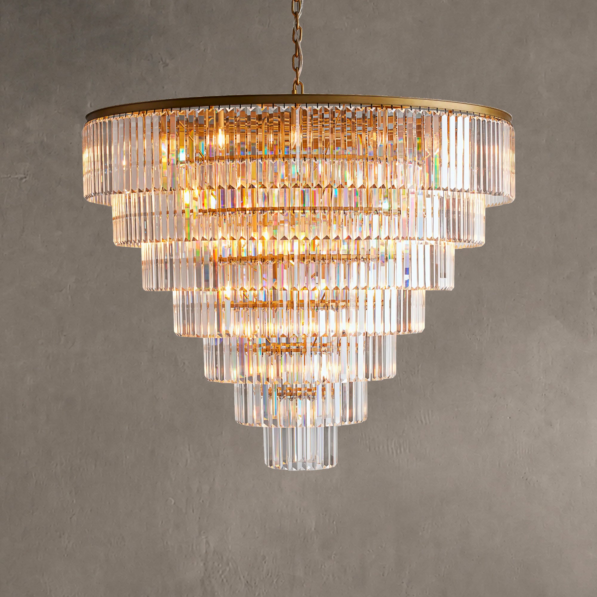 Leyland Tiered Round Chandelier