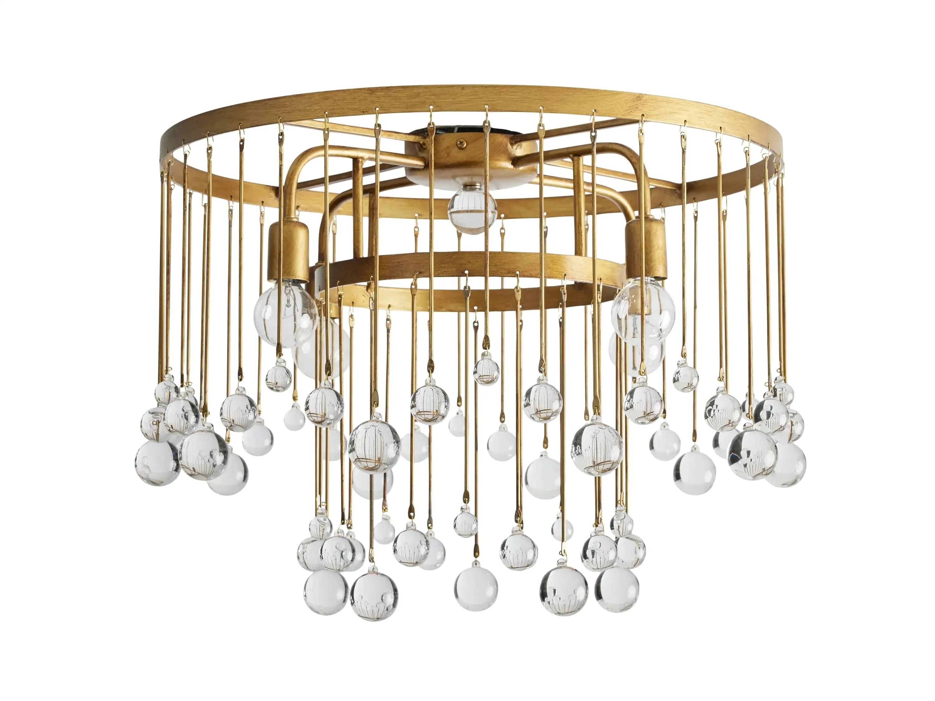 Aubrey Crystal Ball Flushmount