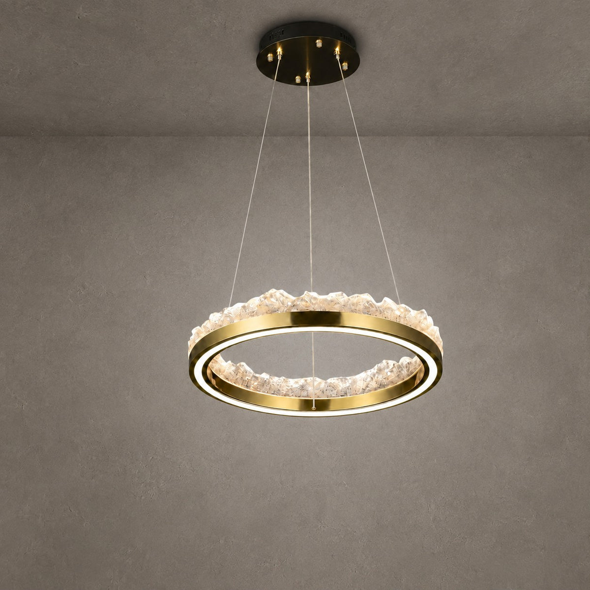 Vast Realm Modern Sculptural Pendant Light
