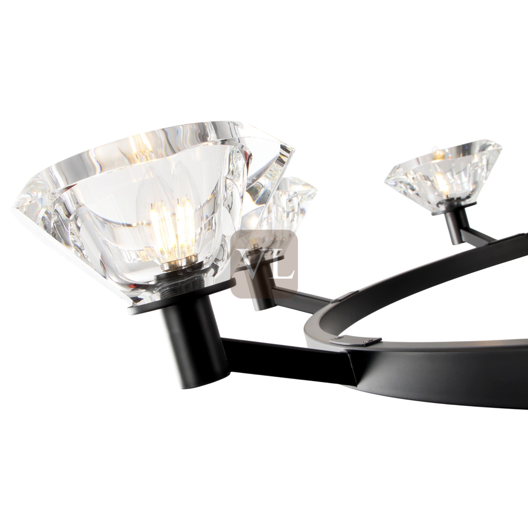 K9 Crystal Cup Chandelier