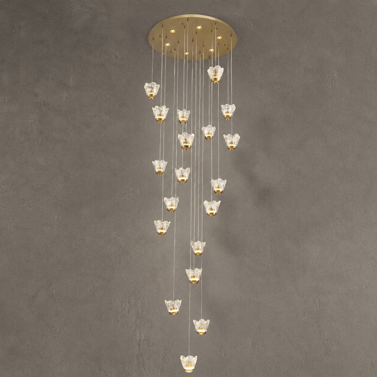 Petalia Modern Cluster Pendant Light 31.5" D