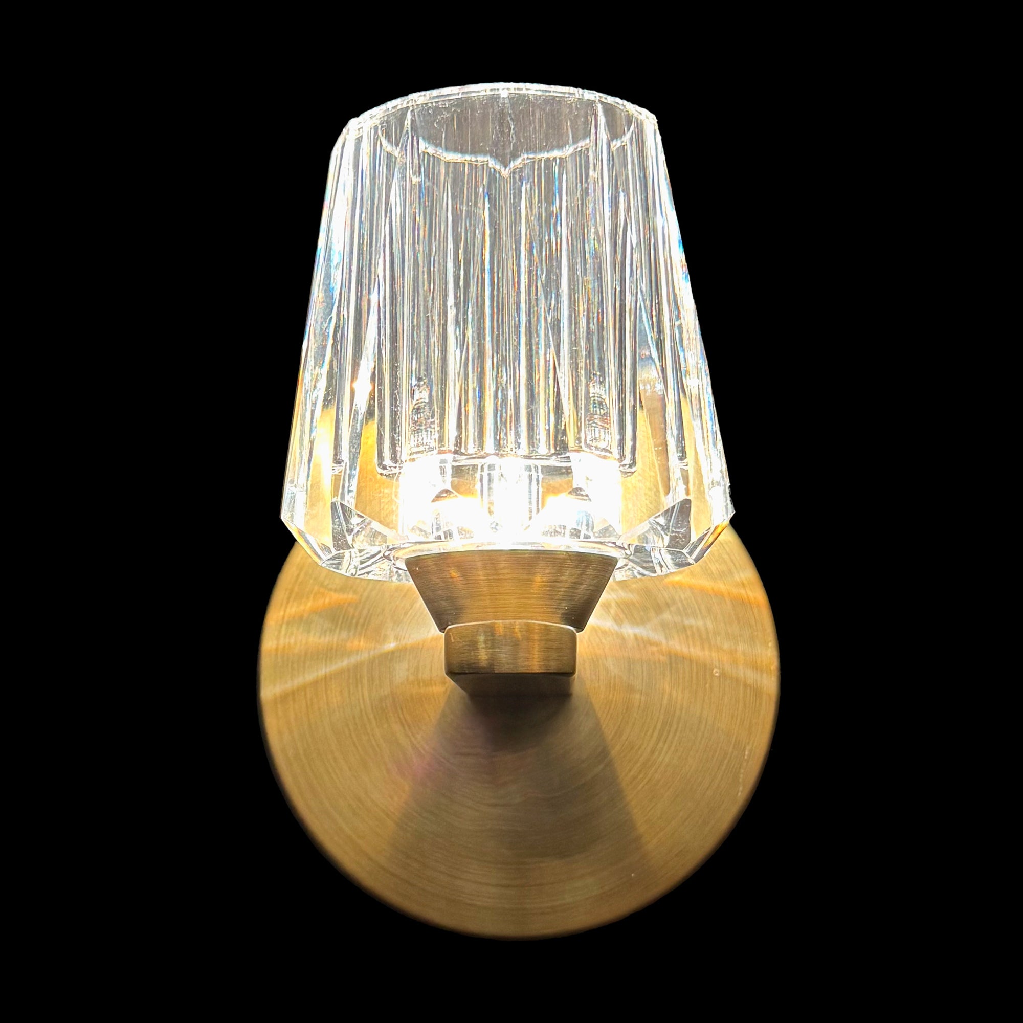 K9 Crystal Cup LED Pendant & Wall Light Collection