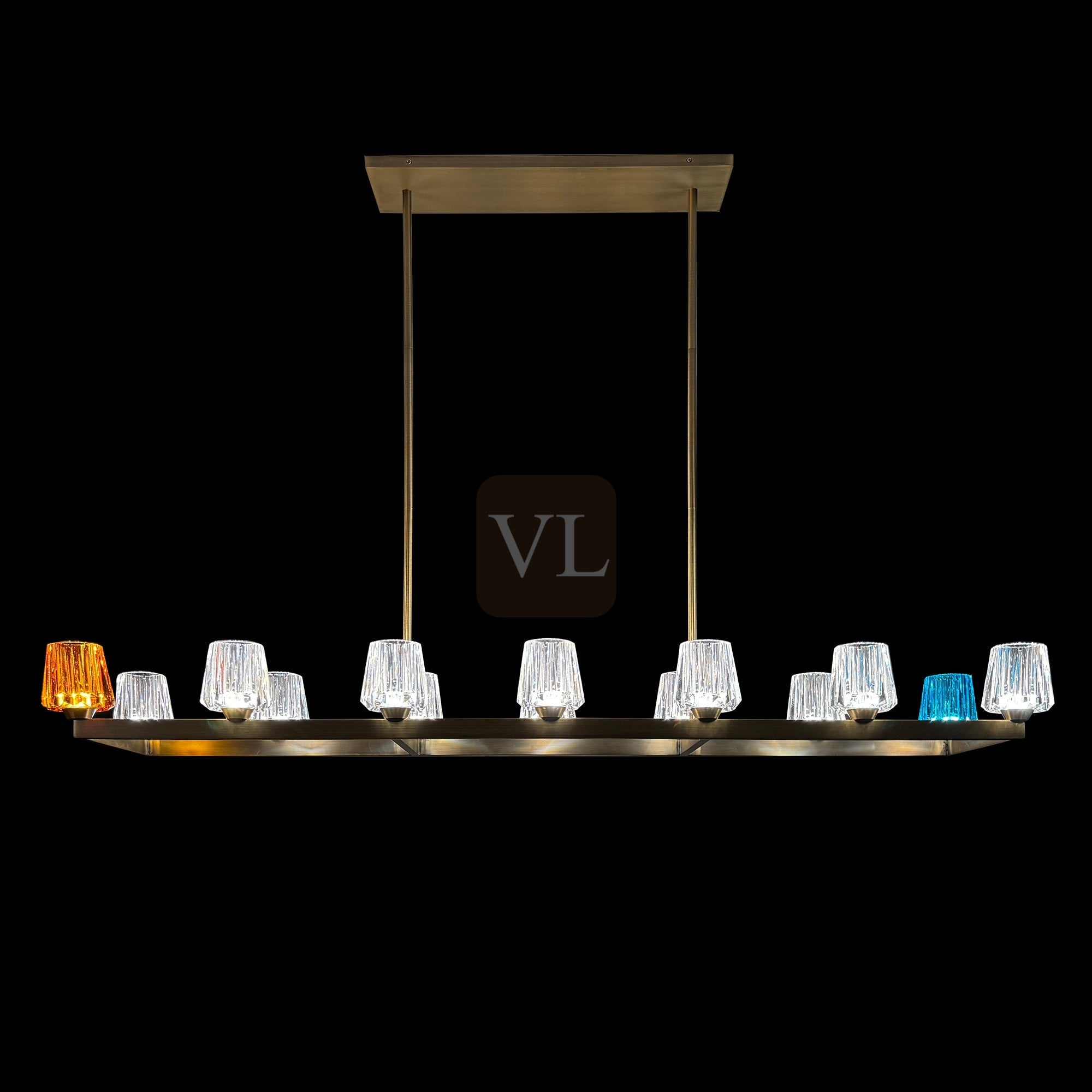 K9 Crystal Cup LED Pendant & Wall Light Collection