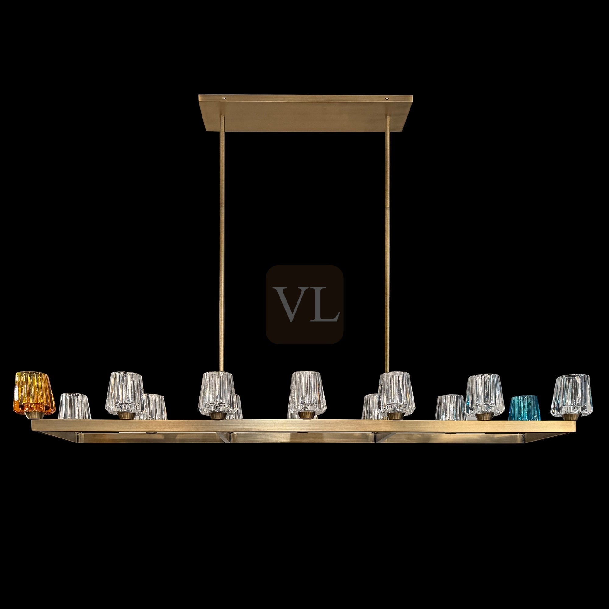 K9 Crystal Cup LED Pendant & Wall Light Collection