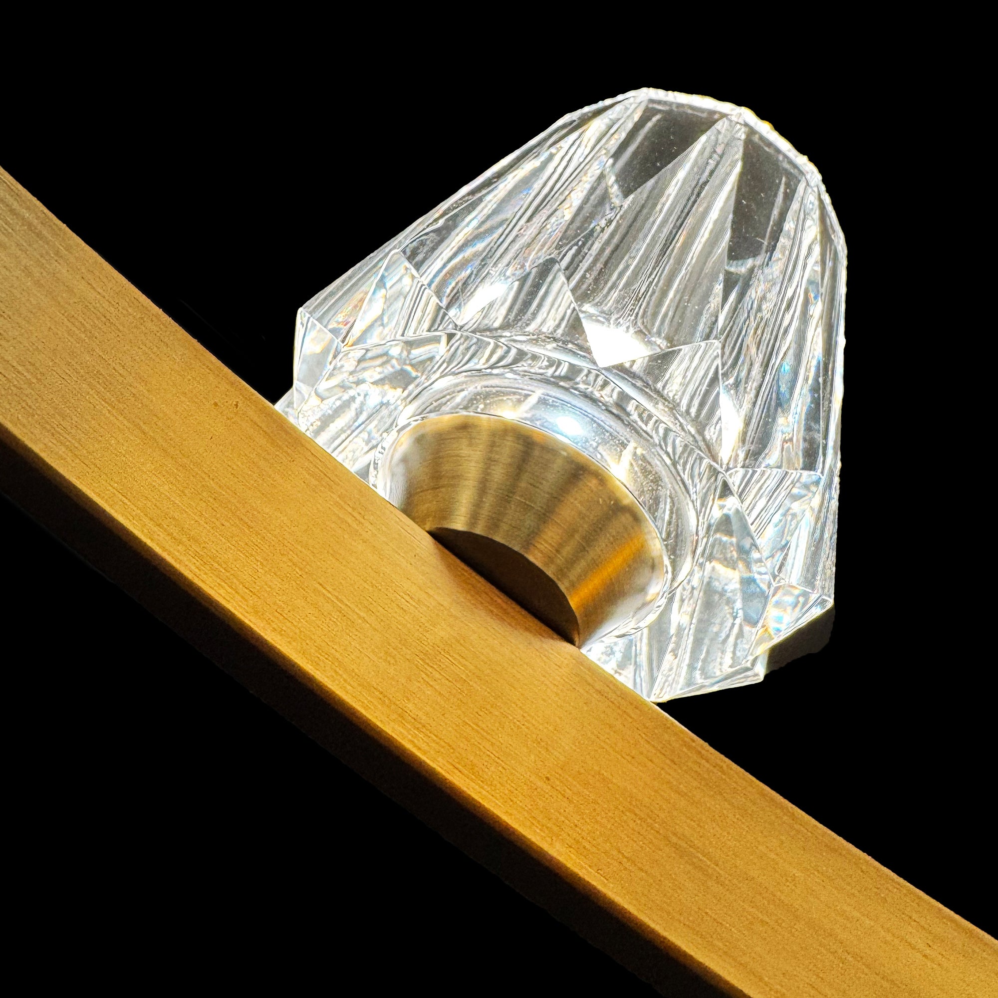 K9 Crystal Cup LED Pendant & Wall Light Collection