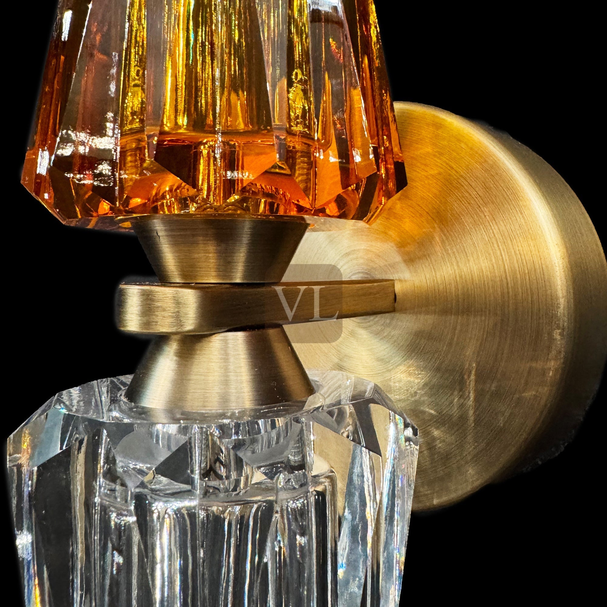 K9 Crystal Cup LED Pendant & Wall Light Collection